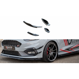 tuning Front Bumper Wings (Canards) V.2 Ford Fiesta Mk8 ST / ST-Line