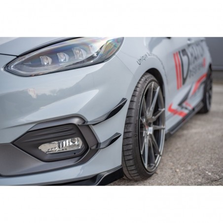 Maxton Front Bumper Wings (Canards) V.2 Ford Fiesta Mk8 ST / ST-Line , FORD