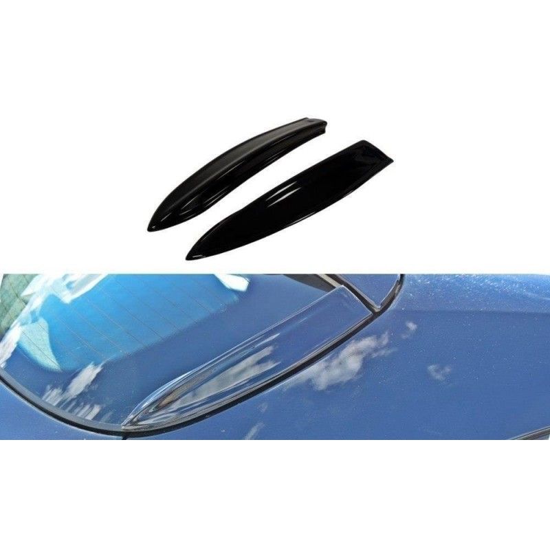 Maxton REAR SIDE SPOILER EXTENSION OPEL ASTRA H (FOR OPC / VXR) Gloss Black, Astra H