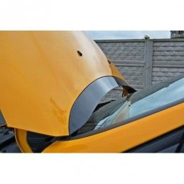 Maxton Bonnet Extension Ford Focus Mk3 / Mk3 FL / ST / RS Gloss Black, Focus Mk3 / 3.5 / ST / RS