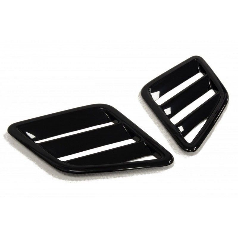 Maxton Bonnet Vents Gloss Black, Fiesta Mk7 / 7.5