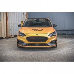 Maxton Racing Durability Front Splitter Ford Focus ST / ST-Line Mk4 Black, FORD