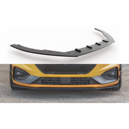 Maxton Racing Durability Front Splitter Ford Focus ST / ST-Line Mk4 Black-Red, FORD