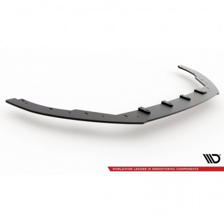Maxton Racing Durability Front Splitter Ford Focus ST / ST-Line Mk4 Black-Red, FORD