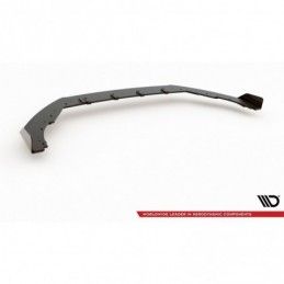 Maxton Racing Durability Front Splitter + Flaps Ford Focus ST / ST-Line Mk4 Black + Gloss Flaps , FORD