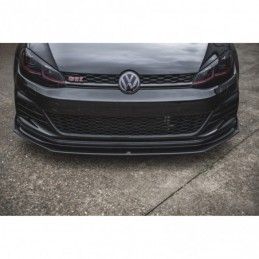 Maxton Racing Durability Front Splitter VW Golf 7 GTI TCR Black, Golf 7