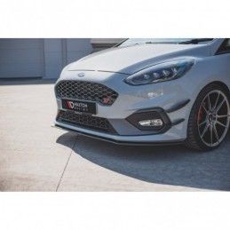 Maxton Racing Durability Front Splitter Ford Fiesta Mk8 ST / ST-Line Black, FORD