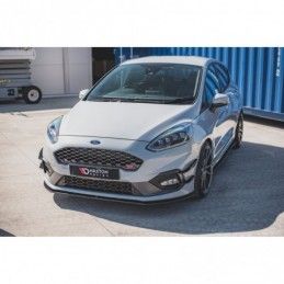 Maxton Racing Durability Front Splitter Ford Fiesta Mk8 ST / ST-Line Black, FORD