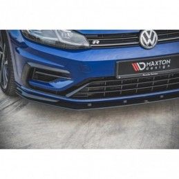 Maxton Racing Durability Front Splitter VW Golf 7 R / R-Line Facelift Red, Golf 7