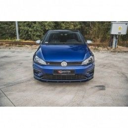 Maxton Racing Durability Front Splitter VW Golf 7 R / R-Line Facelift Red, Golf 7