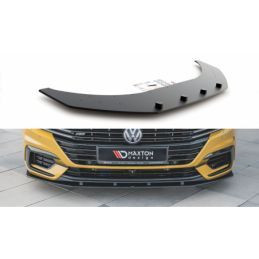 Maxton Racing Durability Front Splitter Volkswagen Arteon R-Line Black, MAXTON DESIGN