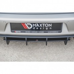 Maxton Racing Durability Rear Diffuser V.1 VW Golf 7 GTI Black-Red, Golf 7