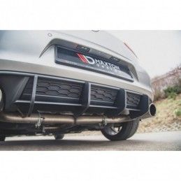 Maxton Racing Durability Rear Diffuser V.2 VW Golf 7 GTI Black, Golf 7