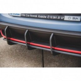 Maxton Racing Durability Rear Diffuser V.1 Hyundai I30 N Mk3 Hatchback Black, Hyundai