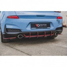 Maxton Racing Durability Rear Diffuser V.1 Hyundai I30 N Mk3 Hatchback Black, Hyundai