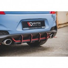 Maxton Racing Durability Rear Diffuser V.1 Hyundai I30 N Mk3 Hatchback Black, Hyundai