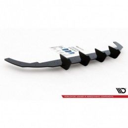 Maxton Racing Durability Rear Diffuser V.1 VW Golf 8 Black-Red, Golf 8