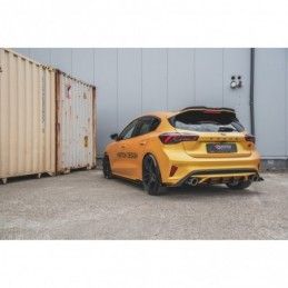 Maxton Racing Durability Rear Diffuser Ford Focus ST Mk4 Black, Focus Mk4 / ST-Line