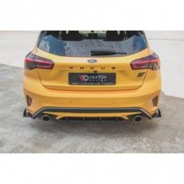 Maxton Racing Durability Rear Diffuser Ford Focus ST Mk4 Black, Focus Mk4 / ST-Line