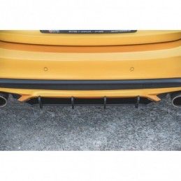 Maxton Racing Durability Rear Diffuser Ford Focus ST Mk4 Black, Focus Mk4 / ST-Line