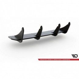 Maxton Racing Durability Rear Diffuser V.1 Audi RS3 8V Sportback Black, A3/S3/RS3 8V