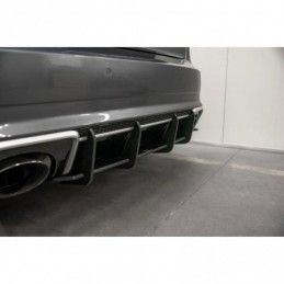 Maxton Racing Durability Rear Diffuser V.1 Audi RS3 8V Sportback Black-Red, A3/S3/RS3 8V