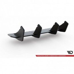 Maxton Racing Durability Rear Diffuser V.2 Audi RS3 8V Sportback Red, A3/S3/RS3 8V