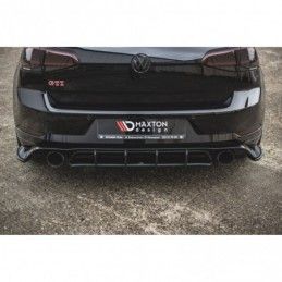 Maxton Racing Durability Rear Diffuser VW Golf 7 GTI TCR Red, Golf 7