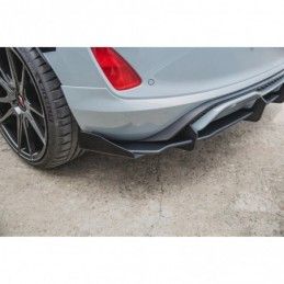 Maxton Racing Durability Rear Valance Ford Fiesta Mk8 ST Black, FORD