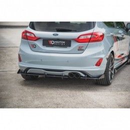 Maxton Racing Durability Rear Valance Ford Fiesta Mk8 ST Black, FORD