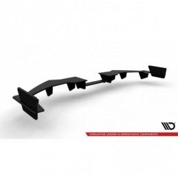 Maxton Racing Durability Rear Valance Honda Civic X Type R Black, HONDA