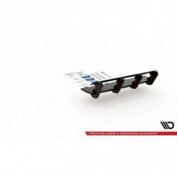 Maxton Racing Durability Rear Diffuser VW Golf 7 R Facelift Black-Red, Golf 7