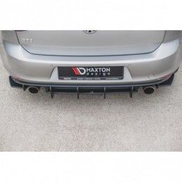 Maxton Racing Durability Rear Side Splitters V.1 VW Golf 7 GTI Black, Golf 7