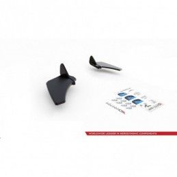 Maxton Racing Durability Rear Side Splitters V.1 VW Golf 7 GTI Black, Golf 7