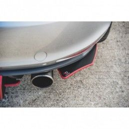 Maxton Racing Durability Rear Side Splitters V.2 VW Golf 7 GTI Red, Golf 7