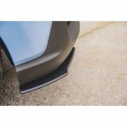 Maxton Racing Durability Rear Side Splitters Hyundai I30 N Mk3 Hatchback Black, Hyundai