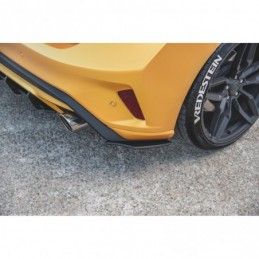 Maxton Racing Durability Rear Side Splitters Ford Focus ST Mk4 Black, Focus Mk4 / ST-Line