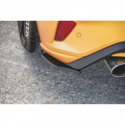 Maxton Racing Durability Rear Side Splitters Ford Focus ST Mk4 Black, Focus Mk4 / ST-Line