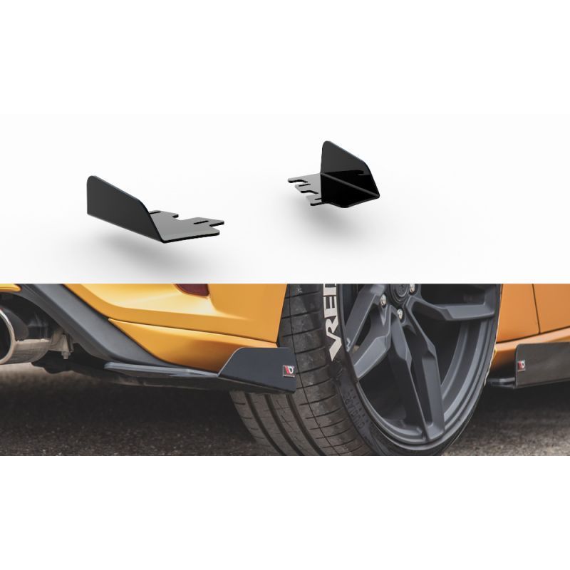 Maxton Rear Side Flaps Ford Focus ST Mk4 Gloss Flaps, Focus Mk4 / ST-Line