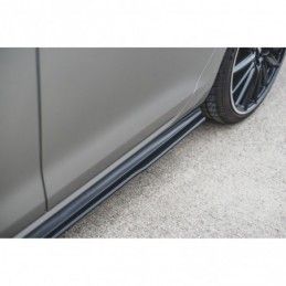 Maxton Racing Durability Side Skirts Diffusers VW Golf 7 GTI Black, Golf 7