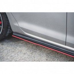 Maxton Racing Durability Side Skirts Diffusers VW Golf 7 GTI Black, Golf 7