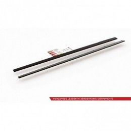 Maxton Racing Durability Side Skirts Diffusers VW Golf 7 GTI Black, Golf 7