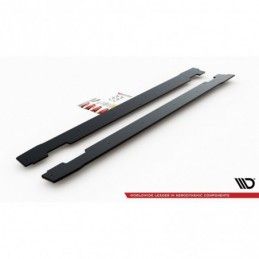 Maxton Racing Durability Side Skirts Diffusers Hyundai I30 N Mk3 / Mk3 FL Hatchback / Fastback Black, Hyundai