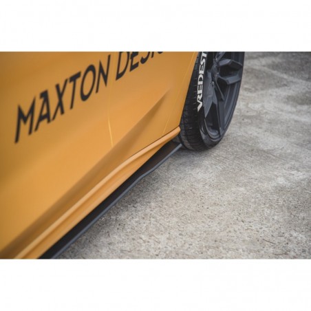 Maxton Racing Durability Side Skirts Diffusers Ford Focus ST / ST-Line Mk4 Black, Focus Mk4 / ST-Line