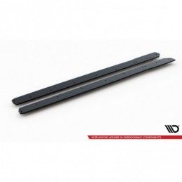 Maxton Racing Durability Side Skirts Diffusers Ford Focus ST / ST-Line Mk4 Black, Focus Mk4 / ST-Line