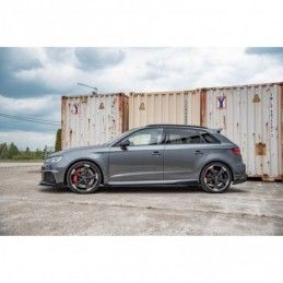 Maxton Side Flaps Audi RS3 8V Sportback Gloss Flaps, A3/S3/RS3 8V