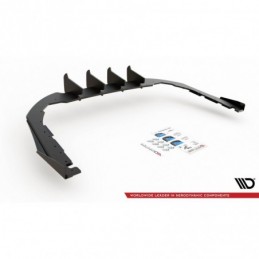 Maxton Racing Durability Rear Valance + Flaps Volkswagen Arteon R-Line Black + Gloss Flaps , MAXTON DESIGN