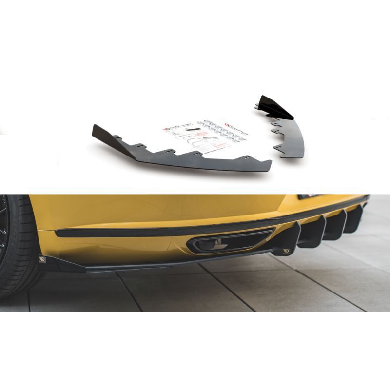 Maxton Rear Side Flaps Volkswagen Arteon R-Line Gloss Flaps, MAXTON DESIGN