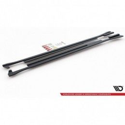 Maxton Racing Durability Side Skirts Diffusers Volkswagen Arteon R-Line Black, MAXTON DESIGN