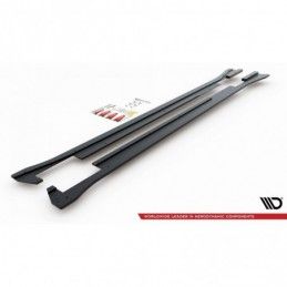 Maxton Racing Durability Side Skirts Diffusers Volkswagen Arteon R-Line Black, MAXTON DESIGN